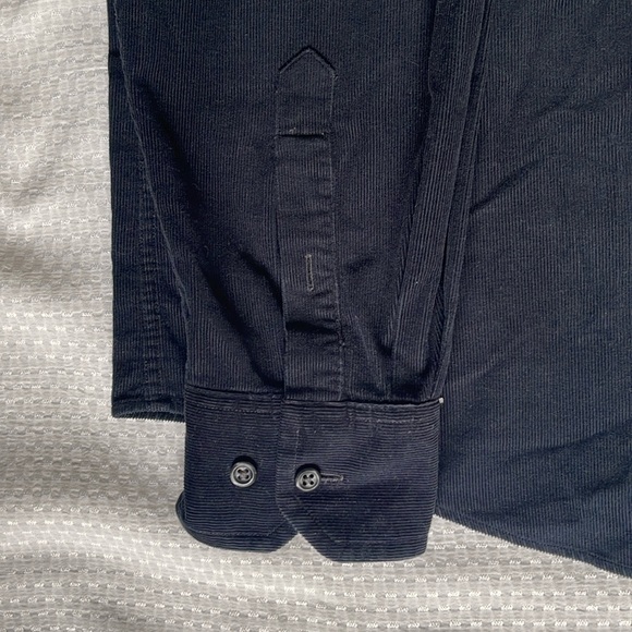 Grant Thomas Corduroy Button Down Shirt Medium - Picture 5 of 5